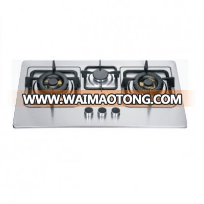 New design stainless steel panel gas stove for Pakistan hotsale