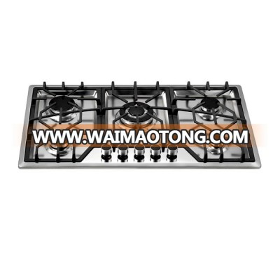 Professional kitchen equipment/home equipment five burners built-in gas hob